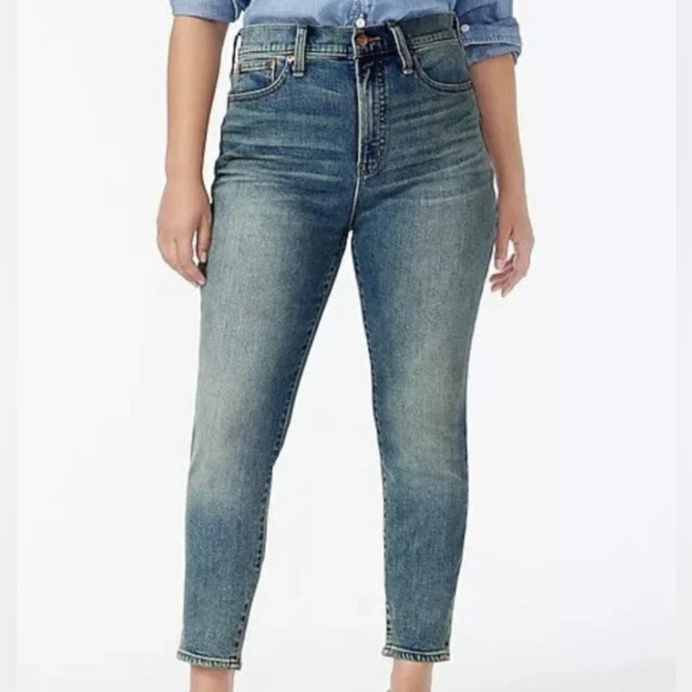 J. Crew Curvy Toothpick Jean in Corn Fields Wash Size 36 Plus Size 22W
